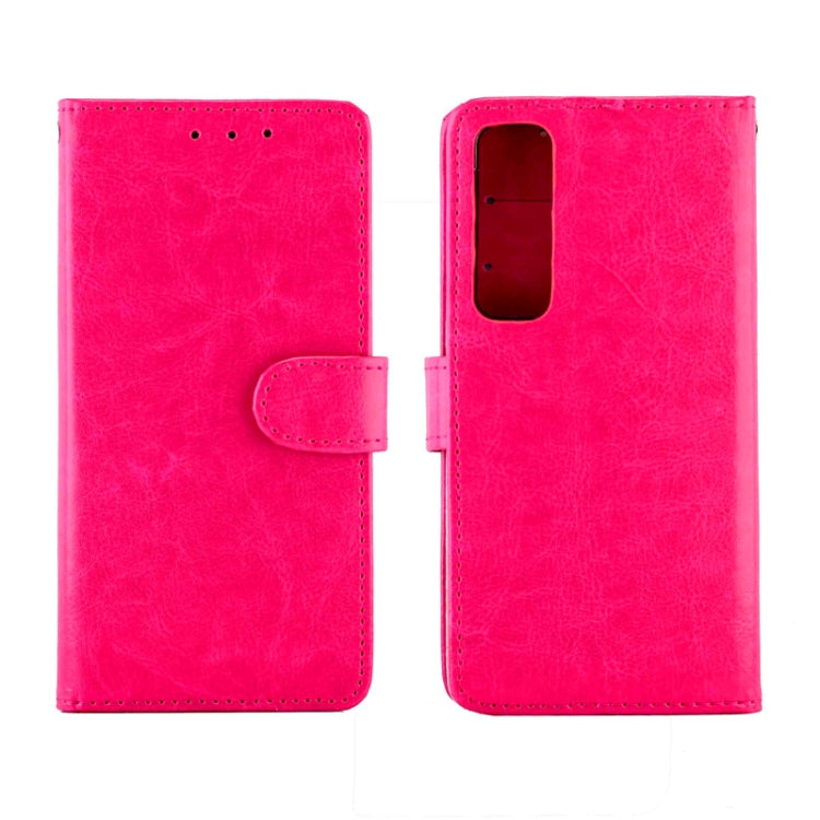 For Huawei Nova 7 Pro Crazy Horse Texture Leather Horizontal Flip Protective Case with Holder & Card Slots & Wallet & Photo Frame