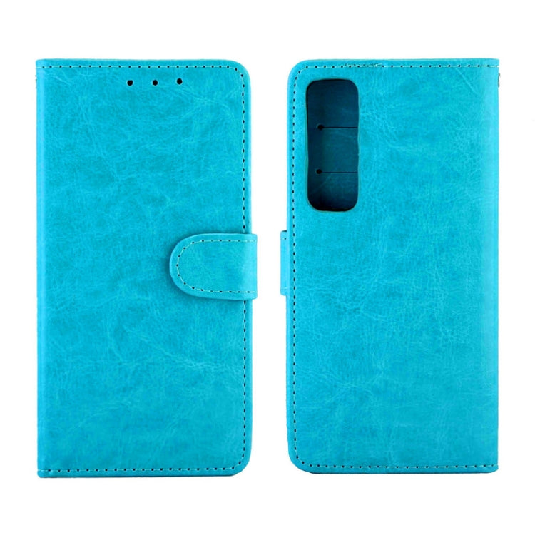 For Huawei Nova 7 Pro Crazy Horse Texture Leather Horizontal Flip Protective Case with Holder & Card Slots & Wallet & Photo Frame