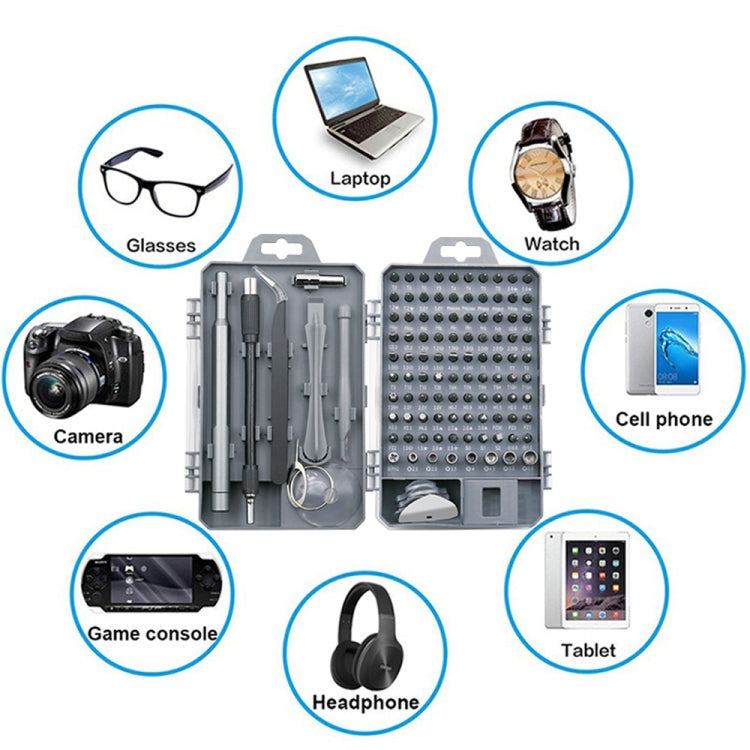 Refined 112pcs screwdriver tool set mobile phone flat panel home dismantling maintenance