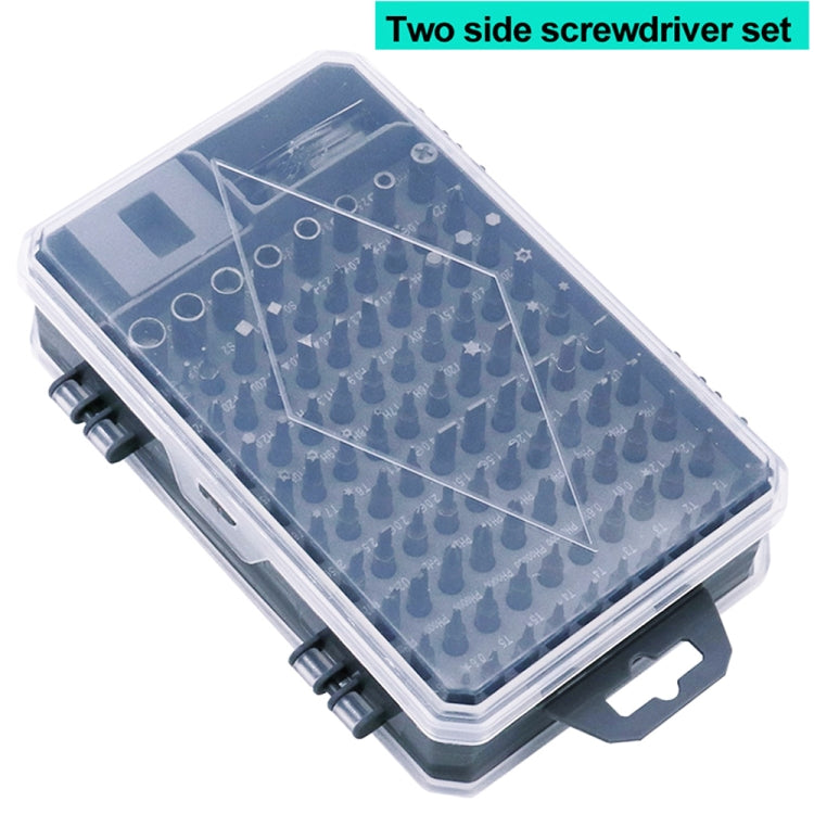 Refined 112pcs screwdriver tool set mobile phone flat panel home dismantling maintenance