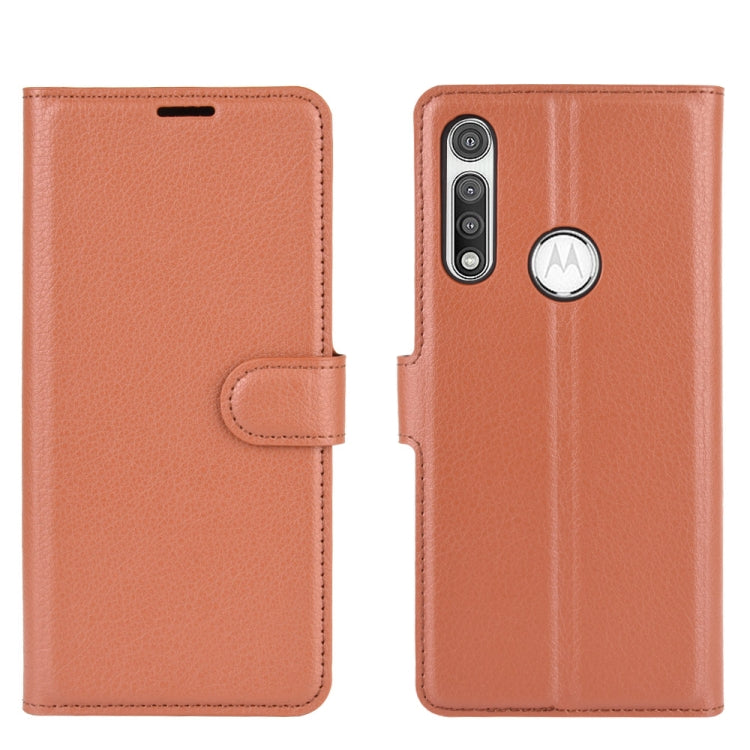 For Motorola Moto G Fast Litchi Texture Horizontal Flip Protective Case with Holder & Card Slots & Wallet