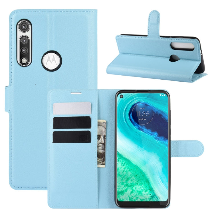 For Motorola Moto G Fast Litchi Texture Horizontal Flip Protective Case with Holder & Card Slots & Wallet