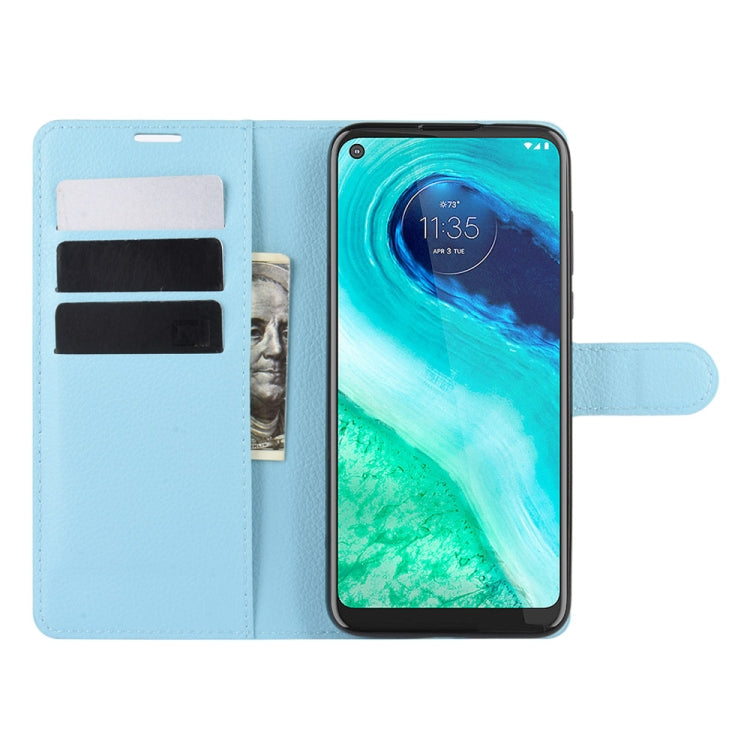 For Motorola Moto G Fast Litchi Texture Horizontal Flip Protective Case with Holder & Card Slots & Wallet