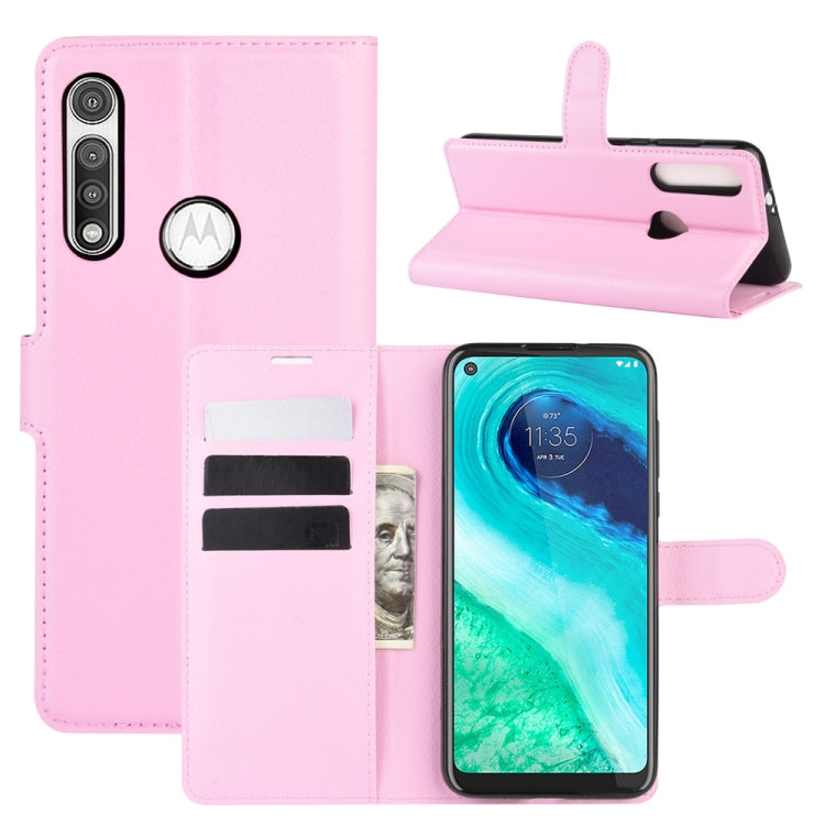 For Motorola Moto G Fast Litchi Texture Horizontal Flip Protective Case with Holder & Card Slots & Wallet