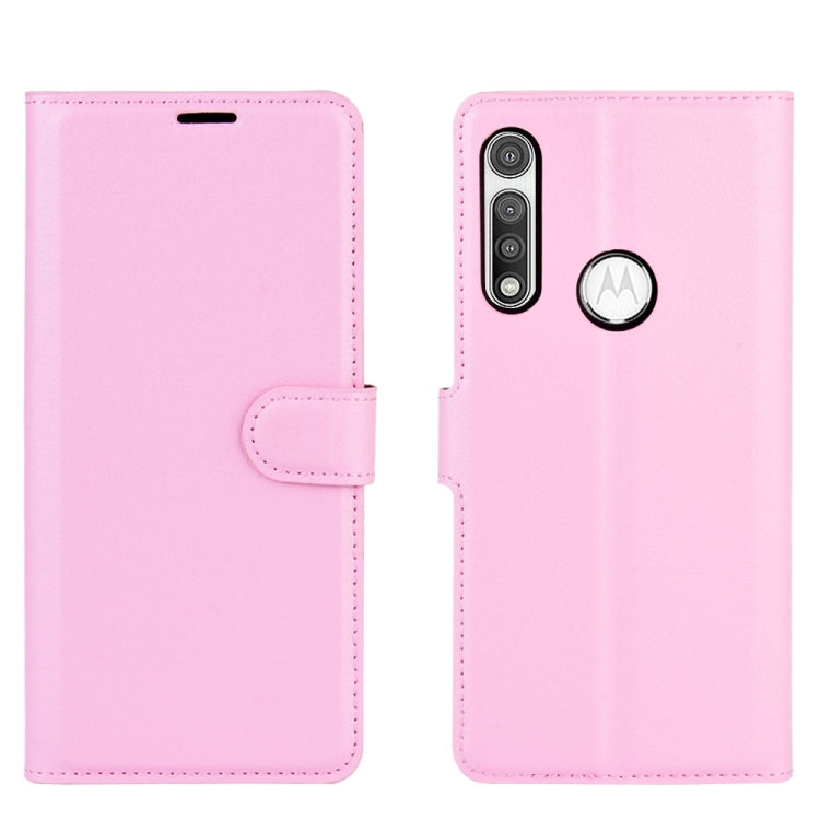 For Motorola Moto G Fast Litchi Texture Horizontal Flip Protective Case with Holder & Card Slots & Wallet