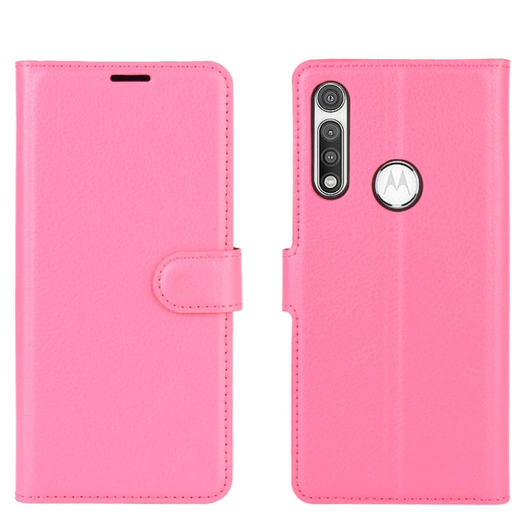 For Motorola Moto G Fast Litchi Texture Horizontal Flip Protective Case with Holder & Card Slots & Wallet