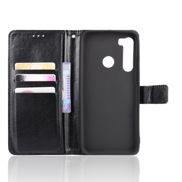 For HTC Desire 20 Pro Retro Crazy Horse Texture Horizontal Flip Leather Case , with Holder & Card Slots & Photo Frame