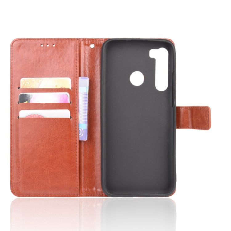 For HTC Desire 20 Pro Retro Crazy Horse Texture Horizontal Flip Leather Case , with Holder & Card Slots & Photo Frame