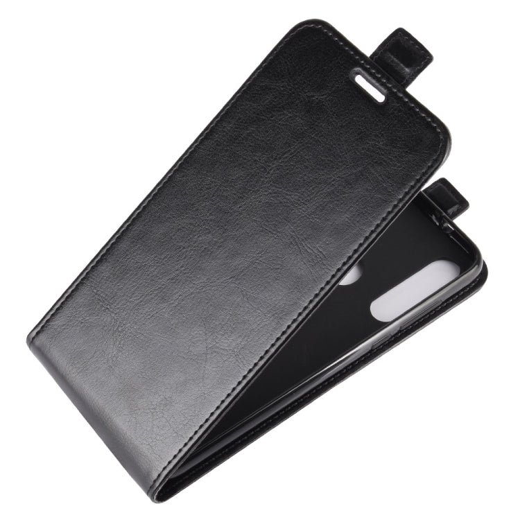 For Motorola Moto G Fast R64 Texture Single Vertical Flip Leather Protective Case with Card Slots & Photo Frame