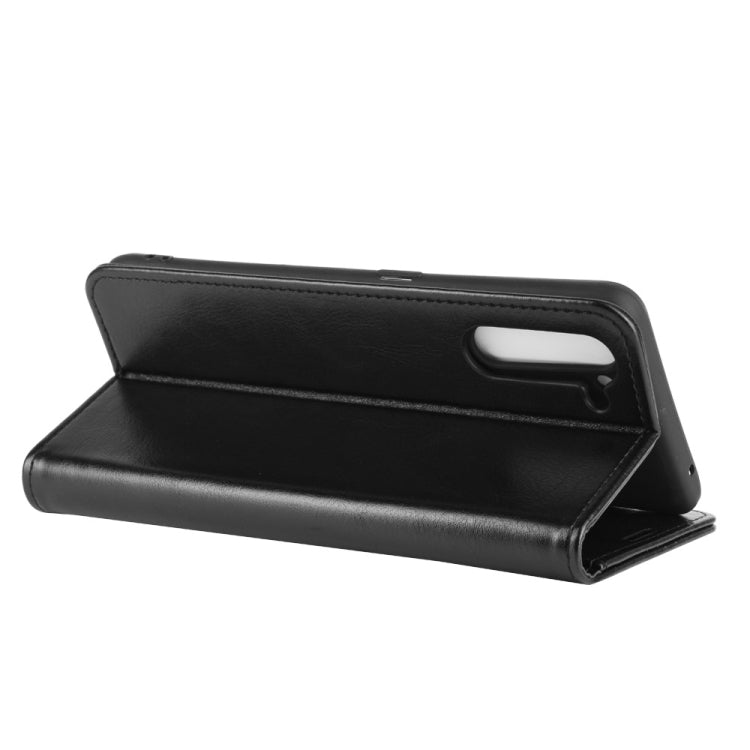 For OPPO Reno 3A (Japanese Version) R64 Texture Single Horizontal Flip Protective Case with Holder & Card Slots & Wallet & Photo Frame