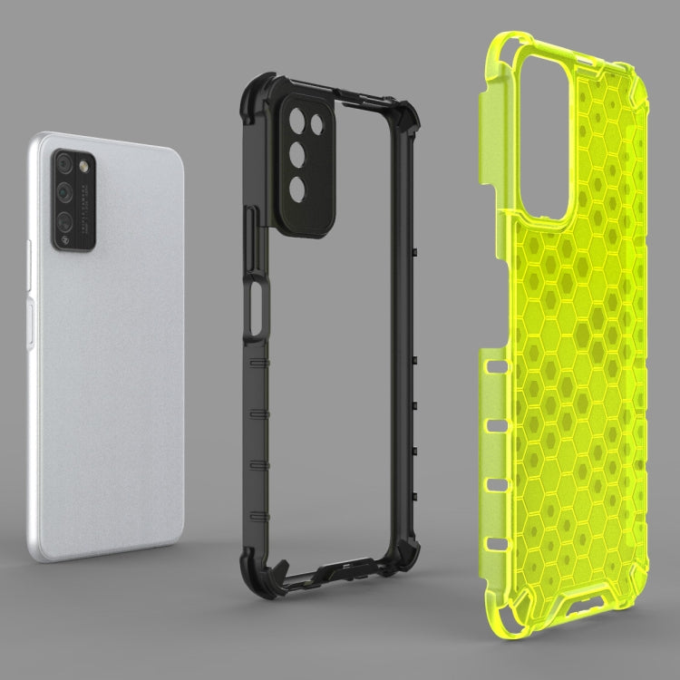 For Huawei Honor 30 Youth Shockproof Honeycomb PC + TPU Case
