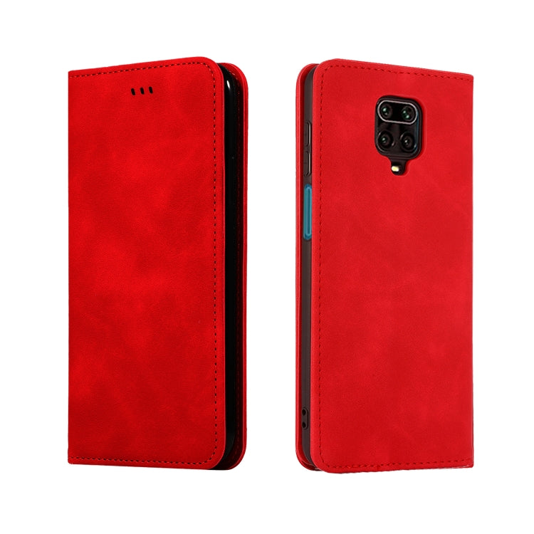 For Redmi Note 9 Pro / Note 9S / Note 9 Pro Max Retro Skin Feel Business Magnetic Horizontal Flip Leather Case