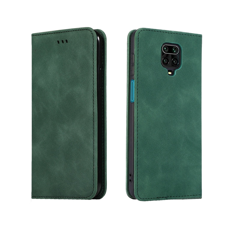 For Redmi Note 9 Pro / Note 9S / Note 9 Pro Max Retro Skin Feel Business Magnetic Horizontal Flip Leather Case