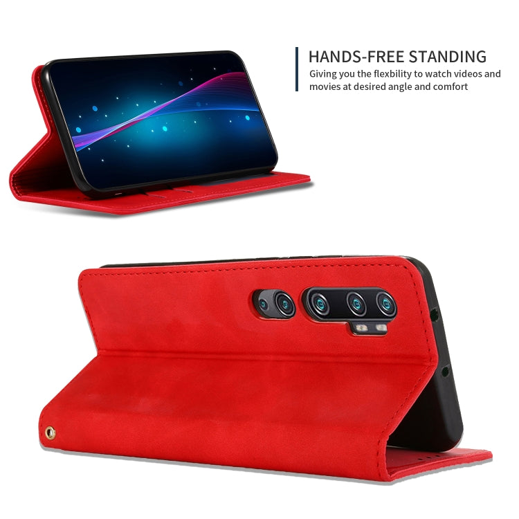 For Xiaomi Mi CC9 Pro / Note 10 / Note 10 Pro Retro Skin Feel Business Magnetic Horizontal Flip Leather Case
