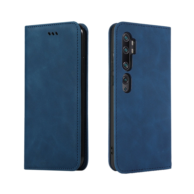 For Xiaomi Mi CC9 Pro / Note 10 / Note 10 Pro Retro Skin Feel Business Magnetic Horizontal Flip Leather Case