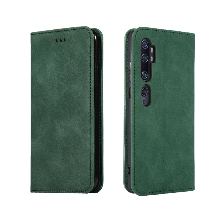 For Xiaomi Mi CC9 Pro / Note 10 / Note 10 Pro Retro Skin Feel Business Magnetic Horizontal Flip Leather Case