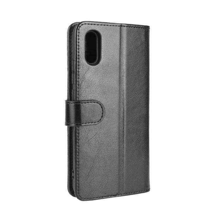 For Xiaomi Redmi 9A R64 Texture Single Horizontal Flip Protective Case with Holder & Card Slots & Wallet& Photo Frame