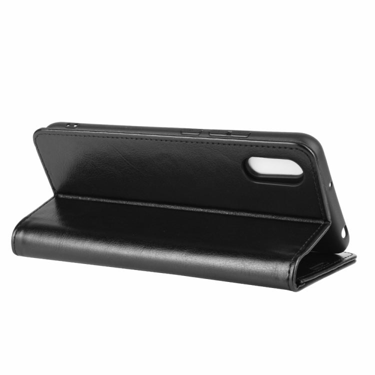 For Xiaomi Redmi 9A R64 Texture Single Horizontal Flip Protective Case with Holder & Card Slots & Wallet& Photo Frame