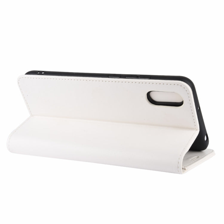 For Xiaomi Redmi 9A R64 Texture Single Horizontal Flip Protective Case with Holder & Card Slots & Wallet& Photo Frame