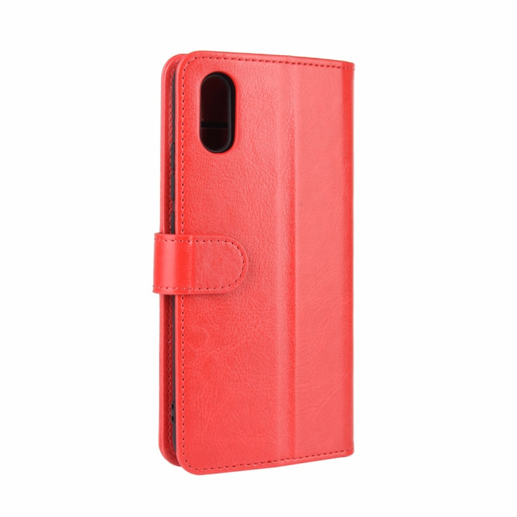 For Xiaomi Redmi 9A R64 Texture Single Horizontal Flip Protective Case with Holder & Card Slots & Wallet& Photo Frame