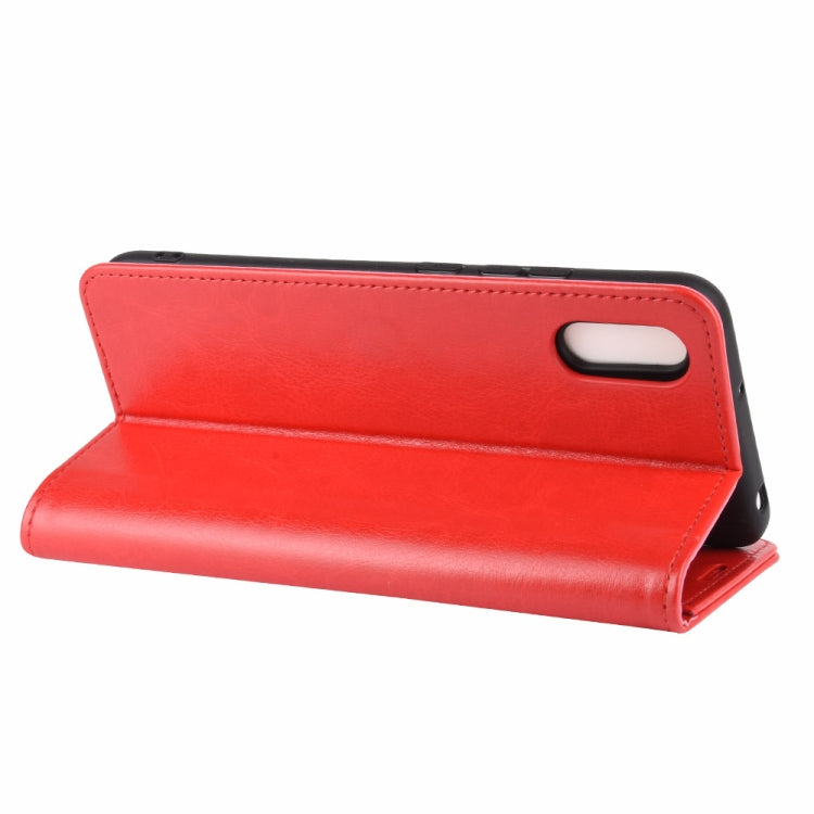 For Xiaomi Redmi 9A R64 Texture Single Horizontal Flip Protective Case with Holder & Card Slots & Wallet& Photo Frame