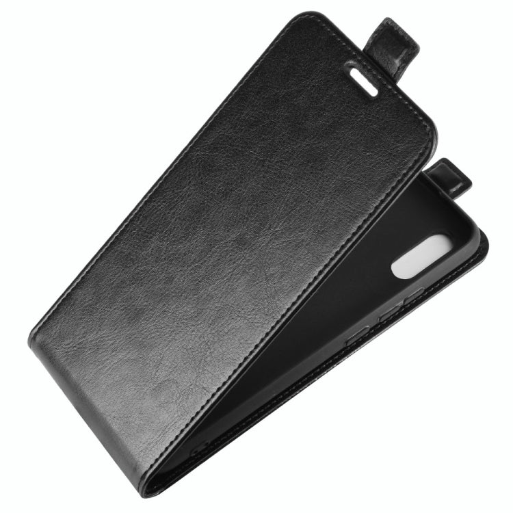 For Xiaomi Redmi 9A R64 Texture Single Vertical Flip Leather Protective Case with Card Slots & Photo Frame