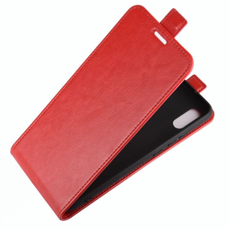For Xiaomi Redmi 9A R64 Texture Single Vertical Flip Leather Protective Case with Card Slots & Photo Frame