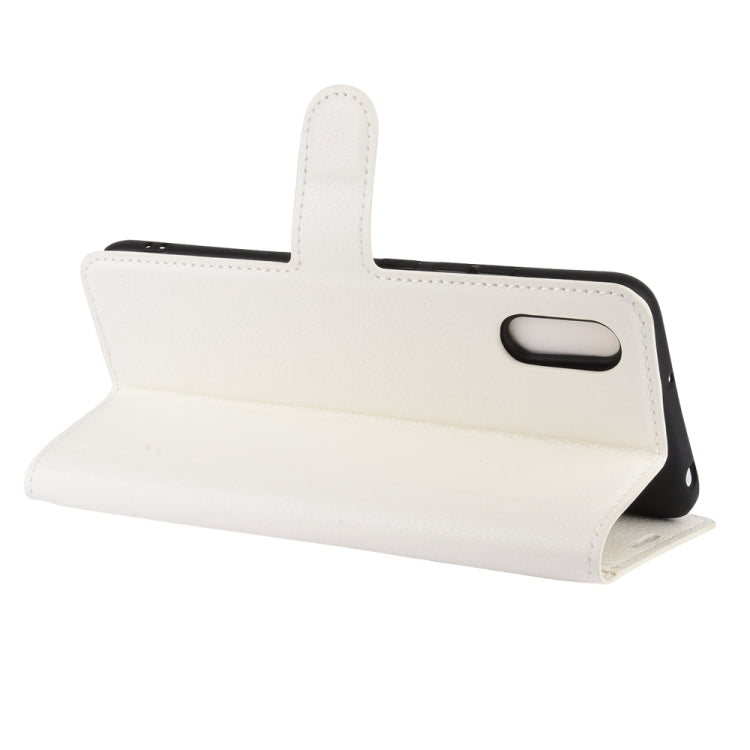 For Xiaomi Redmi 9A Litchi Texture Horizontal Flip Protective Case with Holder & Card Slots & Wallet
