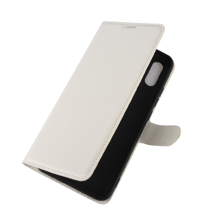 For Xiaomi Redmi 9A Litchi Texture Horizontal Flip Protective Case with Holder & Card Slots & Wallet