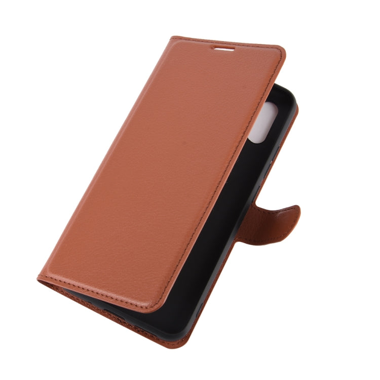 For Xiaomi Redmi 9A Litchi Texture Horizontal Flip Protective Case with Holder & Card Slots & Wallet