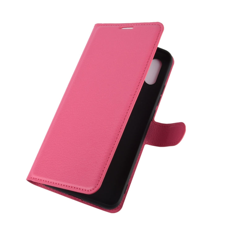 For Xiaomi Redmi 9A Litchi Texture Horizontal Flip Protective Case with Holder & Card Slots & Wallet