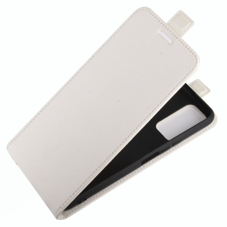 For Huawei Honor 30 lite/Honor 30 Youth R64 Texture Single Vertical Flip Leather Protective Case with Card Slots & Photo Frame