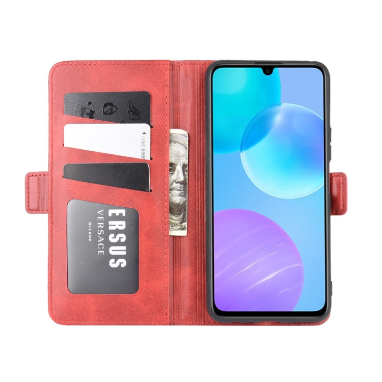 For Huawei Honor 30 lite/Honor 30 Youth Dual-side Magnetic Buckle Horizontal Flip Leather Case with Holder & Card Slots & Wallet