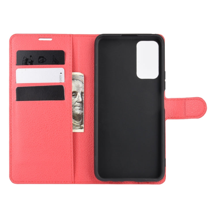 For Huawei Honor 30 lite/Honor 30 Youth Litchi Texture Horizontal Flip Protective Case with Holder & Card Slots & Wallet