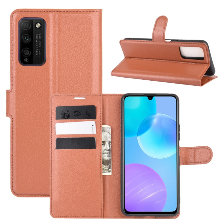 For Huawei Honor 30 lite/Honor 30 Youth Litchi Texture Horizontal Flip Protective Case with Holder & Card Slots & Wallet