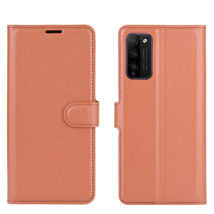 For Huawei Honor 30 lite/Honor 30 Youth Litchi Texture Horizontal Flip Protective Case with Holder & Card Slots & Wallet