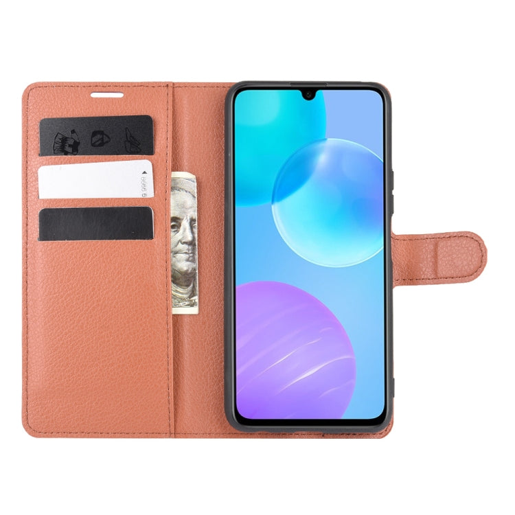 For Huawei Honor 30 lite/Honor 30 Youth Litchi Texture Horizontal Flip Protective Case with Holder & Card Slots & Wallet