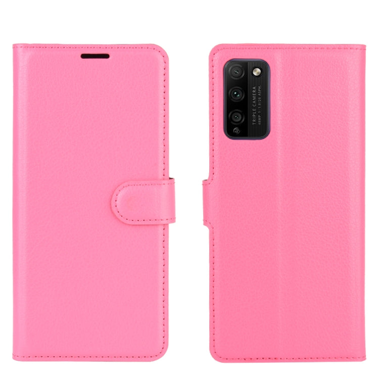 For Huawei Honor 30 lite/Honor 30 Youth Litchi Texture Horizontal Flip Protective Case with Holder & Card Slots & Wallet