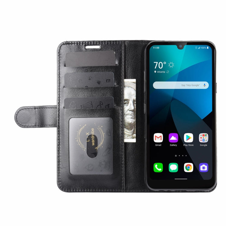 For LG harmony 4 R64 Texture Single Horizontal Flip Protective Case with Holder & Card Slots & Wallet& Photo Frame