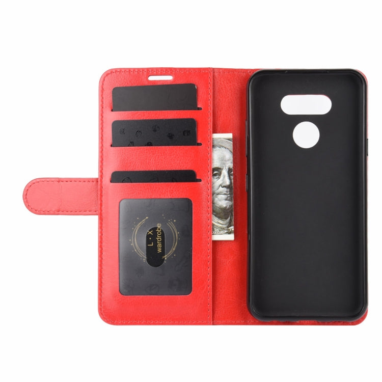 For LG harmony 4 R64 Texture Single Horizontal Flip Protective Case with Holder & Card Slots & Wallet& Photo Frame