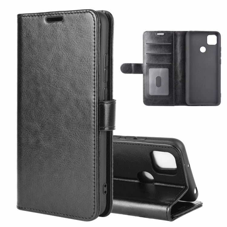 For Xiaomi Redmi 9C R64 Texture Single Horizontal Flip Protective Case with Holder & Card Slots & Wallet& Photo Frame