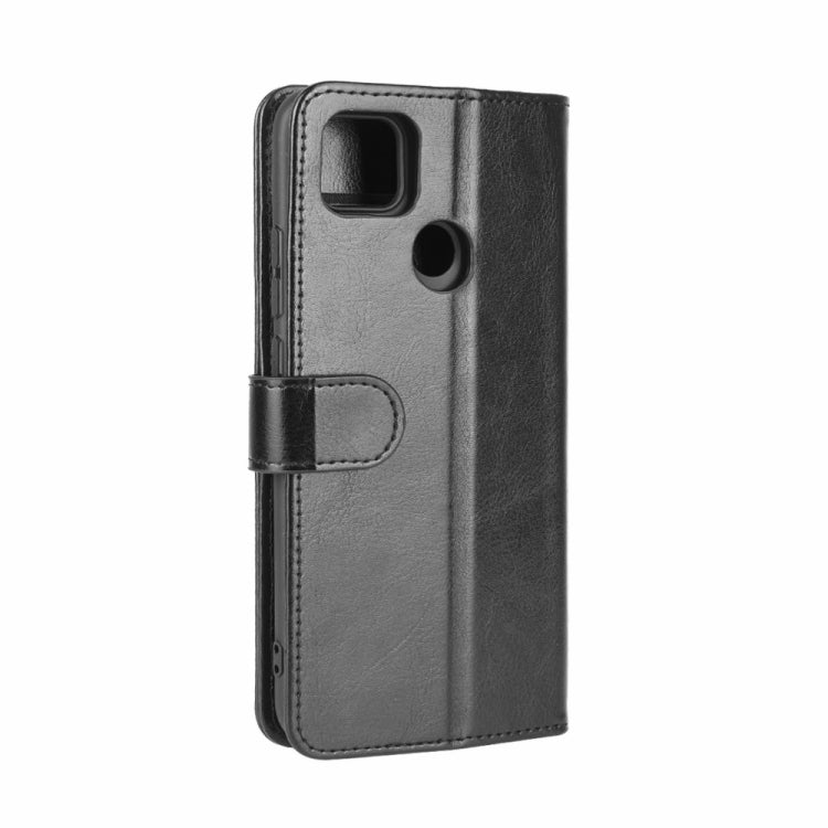 For Xiaomi Redmi 9C R64 Texture Single Horizontal Flip Protective Case with Holder & Card Slots & Wallet& Photo Frame