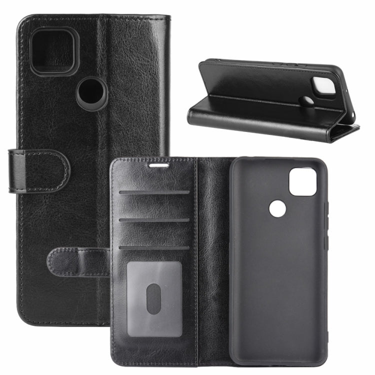 For Xiaomi Redmi 9C R64 Texture Single Horizontal Flip Protective Case with Holder & Card Slots & Wallet& Photo Frame