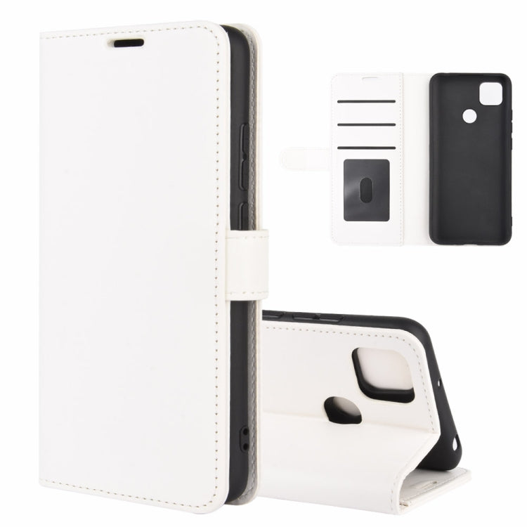 For Xiaomi Redmi 9C R64 Texture Single Horizontal Flip Protective Case with Holder & Card Slots & Wallet& Photo Frame