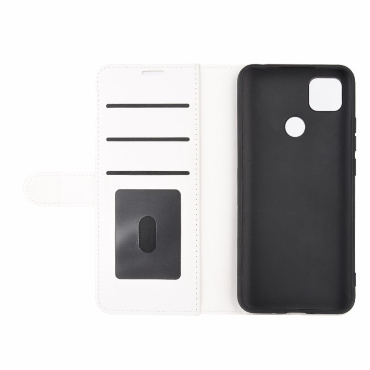 For Xiaomi Redmi 9C R64 Texture Single Horizontal Flip Protective Case with Holder & Card Slots & Wallet& Photo Frame