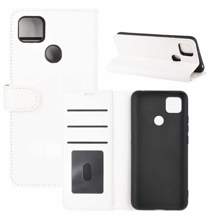 For Xiaomi Redmi 9C R64 Texture Single Horizontal Flip Protective Case with Holder & Card Slots & Wallet& Photo Frame