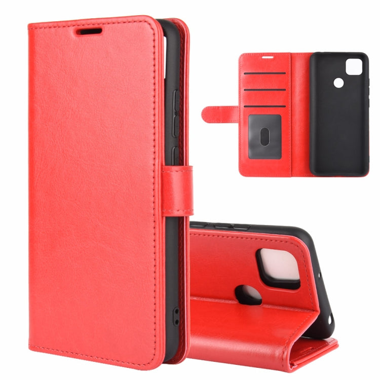 For Xiaomi Redmi 9C R64 Texture Single Horizontal Flip Protective Case with Holder & Card Slots & Wallet& Photo Frame