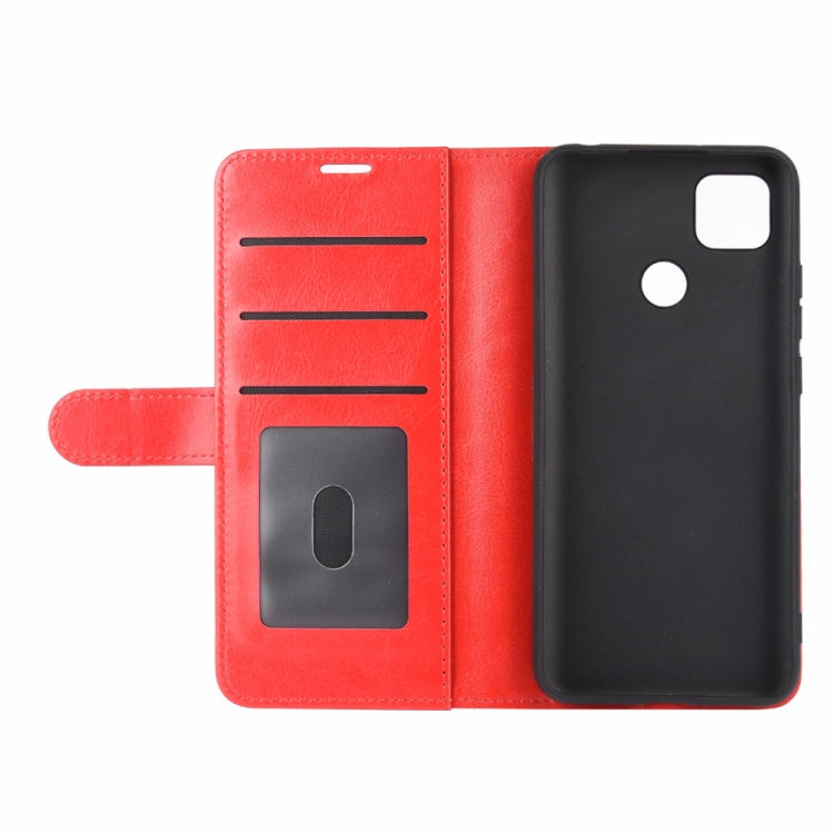 For Xiaomi Redmi 9C R64 Texture Single Horizontal Flip Protective Case with Holder & Card Slots & Wallet& Photo Frame
