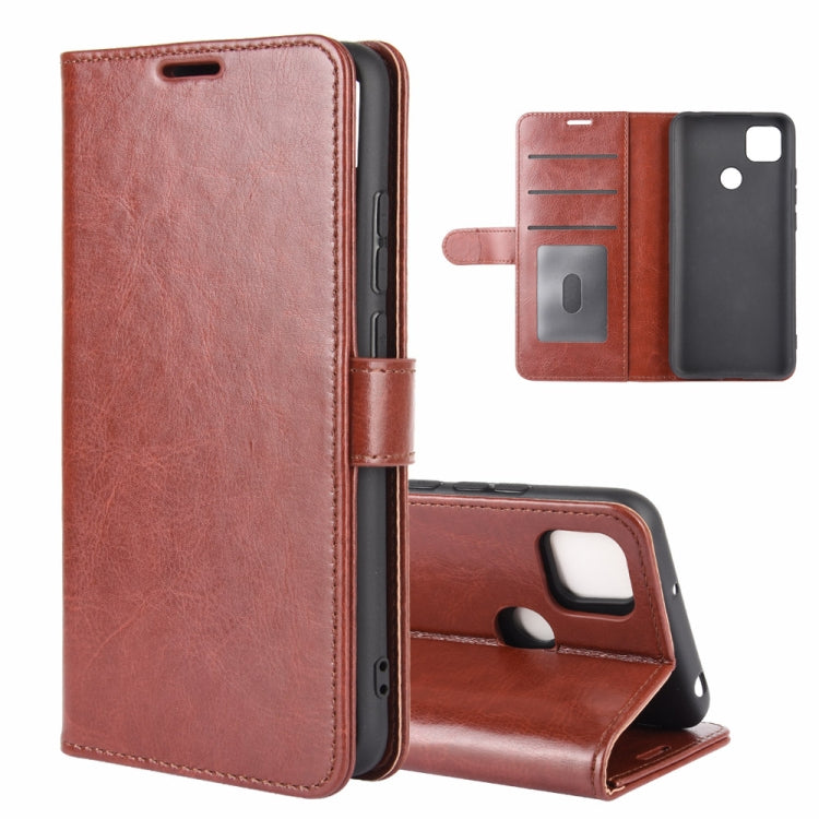 For Xiaomi Redmi 9C R64 Texture Single Horizontal Flip Protective Case with Holder & Card Slots & Wallet& Photo Frame