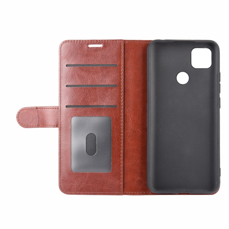 For Xiaomi Redmi 9C R64 Texture Single Horizontal Flip Protective Case with Holder & Card Slots & Wallet& Photo Frame